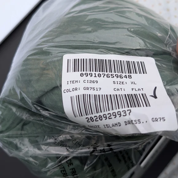 NWT J. Crew Airy gauze tiered maxi dress Sage Green Size XL 100% Cotton - Picture 8 of 8